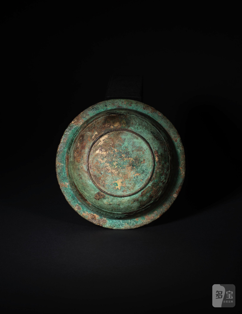 漢 鎏金銅盌 | RARE BOL EN BRONZE DORÉ - 图3